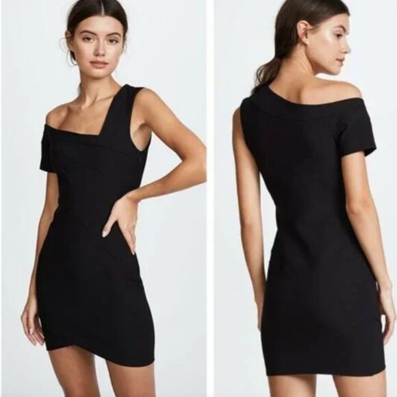 Cinq a Sept Coralisa Black mini dress - Picture 2 of 5